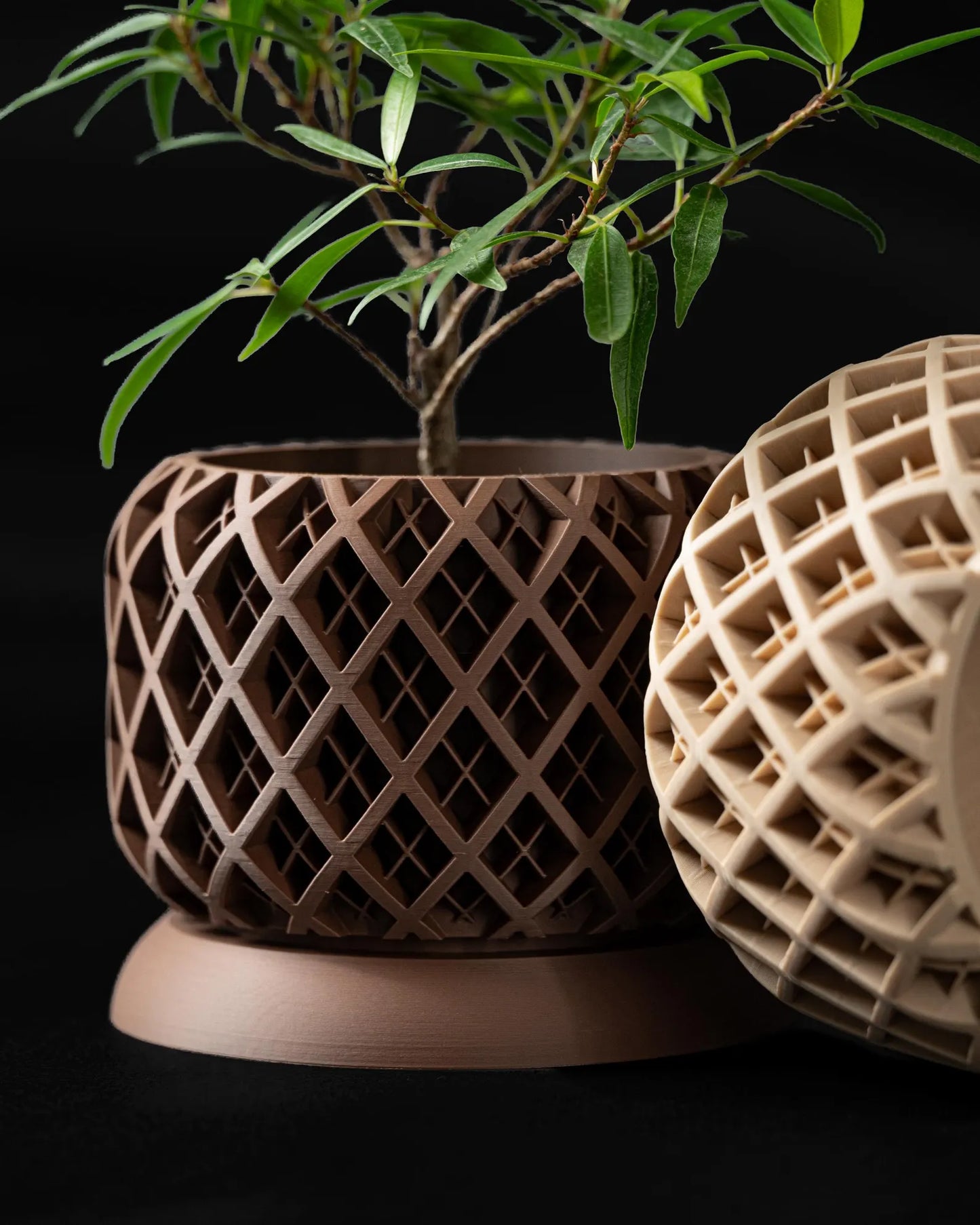 GeoGrid 3D-Printed Planter