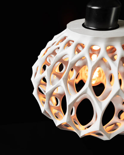 Organic Hive Pendant Light 3D-Printed