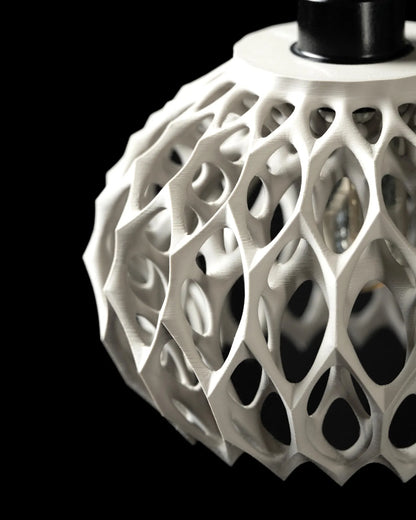 Organic Hive Pendant Light 3D-Printed