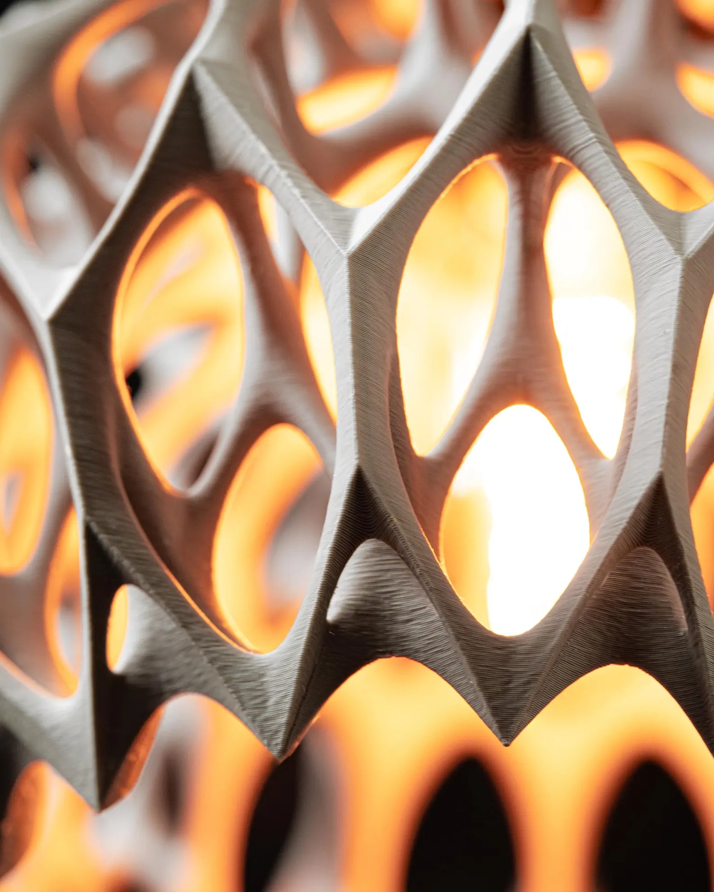 Organic Hive Pendant Light 3D-Printed