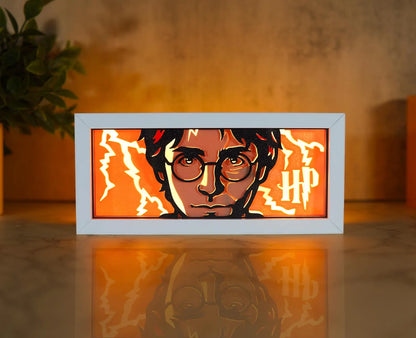 Harry Potter - LED Night Light Box | Color Changing | USB Plug + Remote