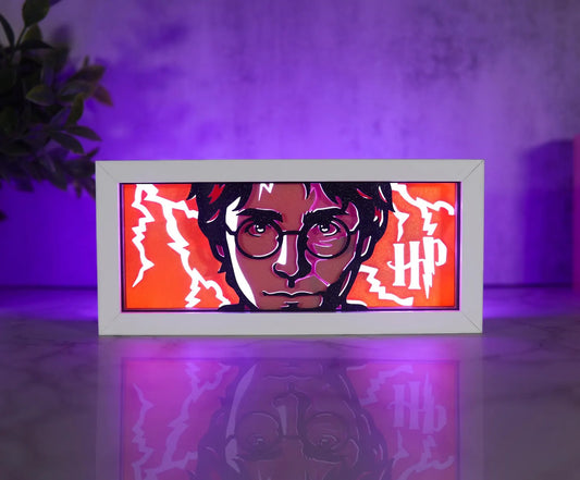 Harry Potter - LED Night Light Box | Color Changing | USB Plug + Remote