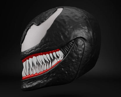 Venom-Inspired 3D Printed Spider-Man Mask