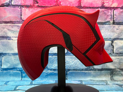 Daredevil Helmet – 3D Printed Mask (Matt Murdock Red Edition)