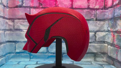 Daredevil Helmet – 3D Printed Mask (Matt Murdock Red Edition)