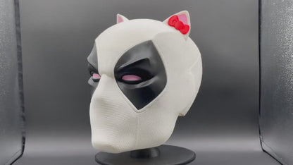 Deadpool Kitty Mask 3D Printed