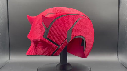 Daredevil Helmet 3D Printed