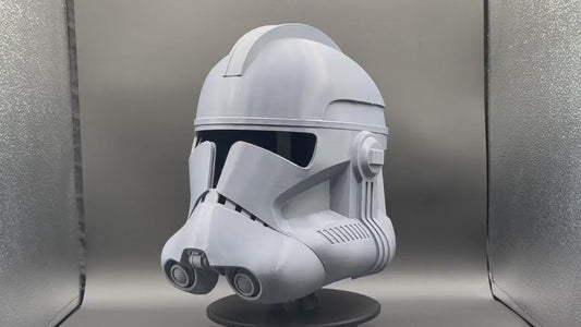 Phase 2 Clone Trooper Inspired Helmet Cosplay 3D Printed Raw DIY Kit