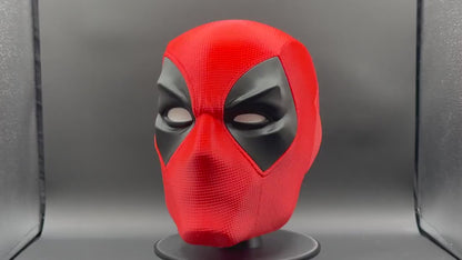 Deadpool Comic Book Style Mask 3D Printed